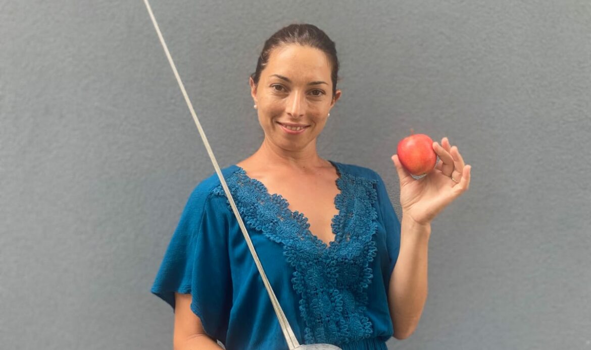 Mara Navarria madrina festa della mela 2023